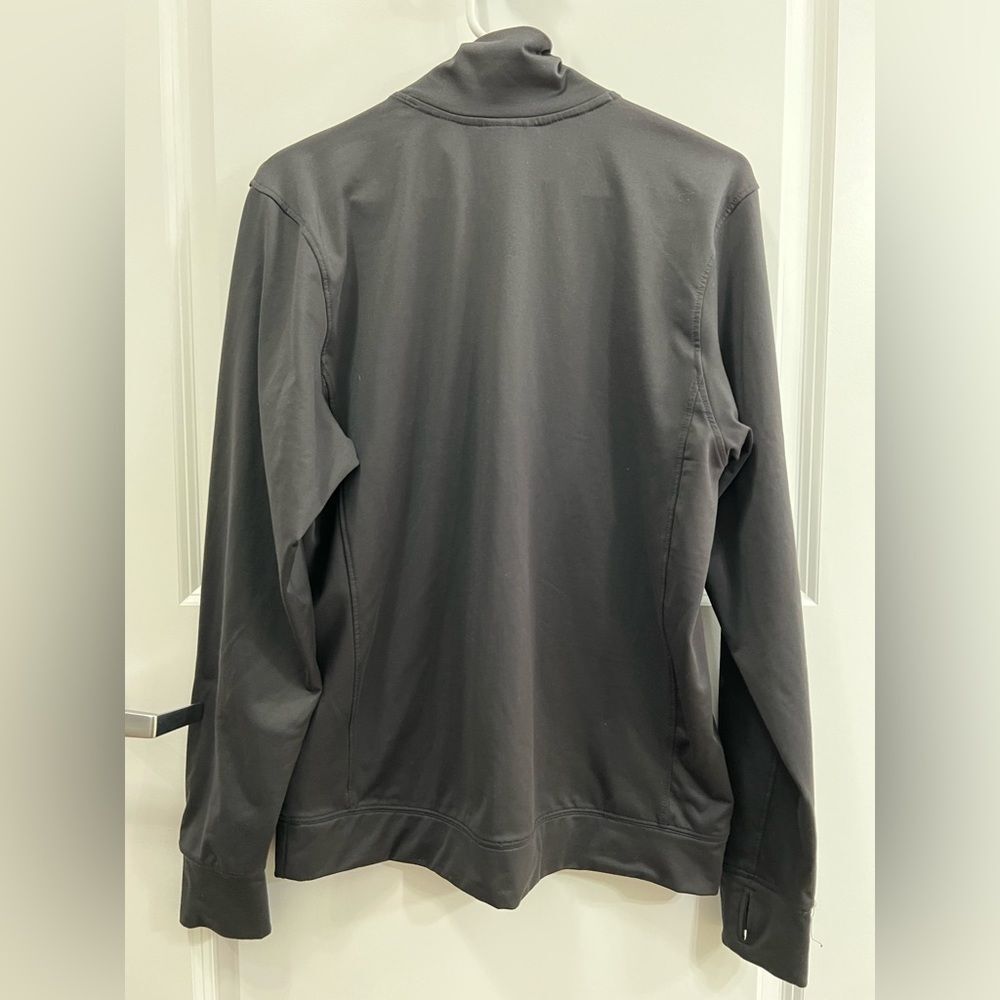 Sport Hill Full-Zip Black Jacket Size M - Picture 2 of 7